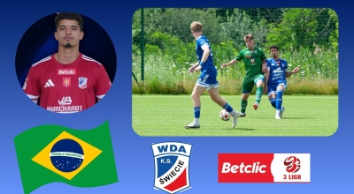 Brazylijczyk Kauê Souza piłkarzem Wdy Świecie