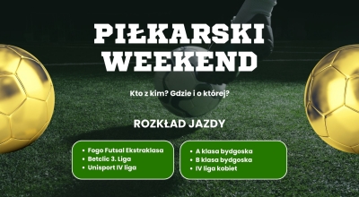 Wietrzny piłkarski weekend przed nami [ROZKŁAD JAZDY]