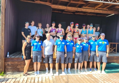 Julia Figura i Oliwia Golińska z przepustkami na OOM w siatkówce plażowej