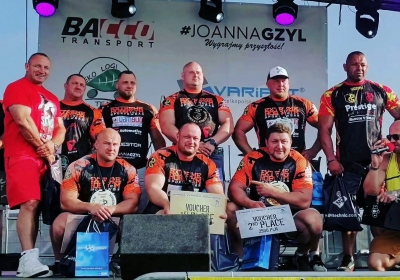Oskar Ziółkowski wygrał zawody Pucharu Polski Strongman w Mutowie