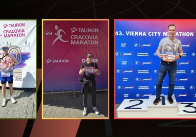 Zawodnicy KS Świecie Biega przebiegli maratony w Krakowie i Wiedniu