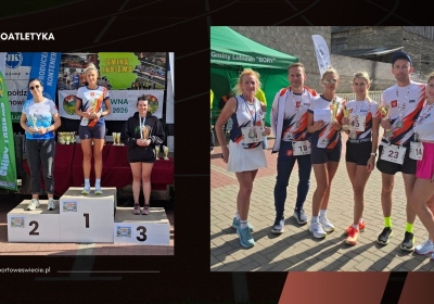 Nasi też pobiegli w ekologicznym biegu na 10 km w Lubiewie