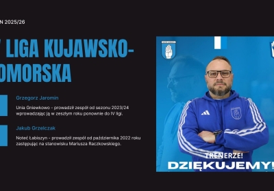 Jakub Grzelczak nie jest już trenerem Noteci Łabiszyn