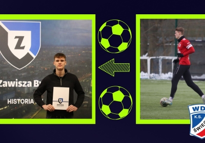 Mikołaj Dziarkowski przeszedł do Zawiszy Bydgoszcz