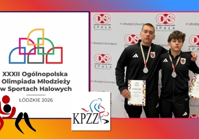 OOM ‘2026. Jakub Kiełpiński i Franciszek Kotowski zdobyli srebrne medale w Spale