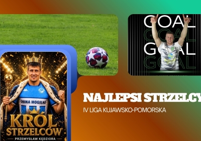 Strzelcy IV ligi. Przemysław Kędziora królem, Jakub Krukowski w czołówce
