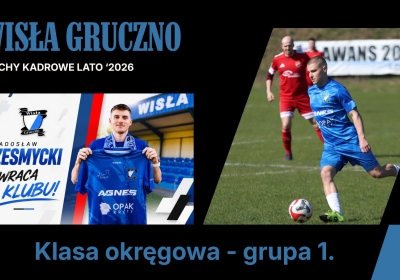 Olaf Wójtowicz zostaje w Wiśle Gruczno. Powrót Radka Przesmyckiego