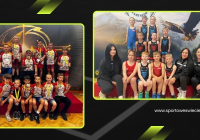 Z Namysłowa wszyscy młodzi zapaśnicy ze Świecia wrócili z medalami