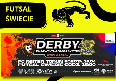 FC Reiter Toruń gości Futsal Świecie [LINK DO TRANSMISJI]