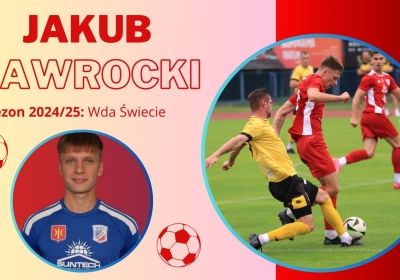 Jakub Nawrocki nowym piłkarzem Wdy