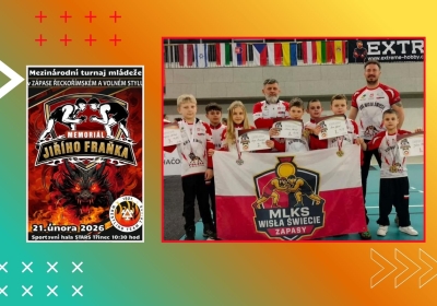 Pięć krążków Wisły Świecie w II Memoriale Jiřího Fraňka w Czechach