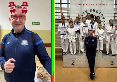 24 świąteczne medale najmłodszych karateków z Yamabushi