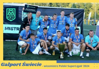 Galport Świecie wicemistrzem Polski SuperLigi6. Zagra w Lidze Mistrzów