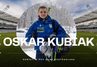 Oskar Kubiak zadebiutował w PKO Bank Ekstraklasa!!!