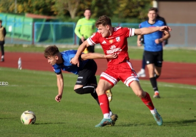 Rzut karny rozstrzygnął derby. Wda Świecie znów przegrała z Zawiszą Bydgoszcz [ZDJĘCIA, WIDEO]