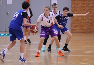 ŚKK U14 Świecie przegrał po walce rewanż z Basketem Włocławek [ZDJĘCIA]