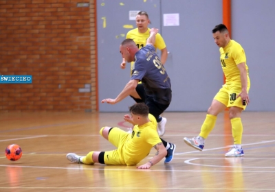 III liga PLF. Futsal II Świecie wygrał z Chełmża Futsal Team [ZDJĘCIA]