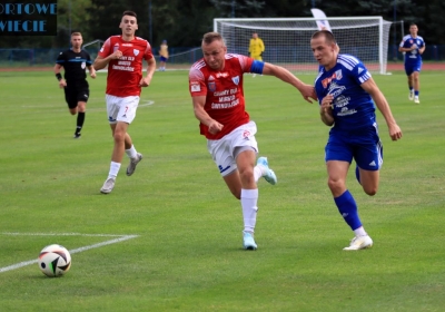Jeden gol przesądził o porażce Wdy z liderem ze Świnoujścia [SKRÓT WIDEO]