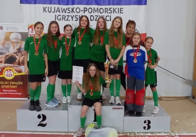 Igrzyska Dzieci. Dziewczęta z SP Pruszcz zdobyły brąz w unihokeju