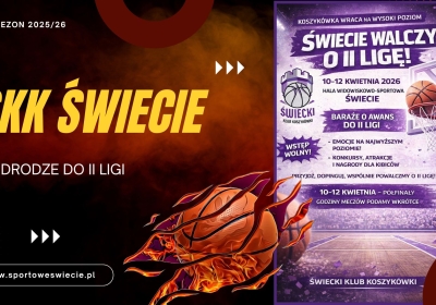 ŚKK Świecie zorganizuje turniej półfinałowy o II ligę