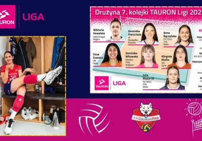 Katarzyna Wenerska z podwójnym wyróżnieniem w 7. kolejce Tauron Ligi