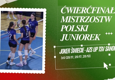 Joker Świecie pokonał AZS UP TSV Sanok