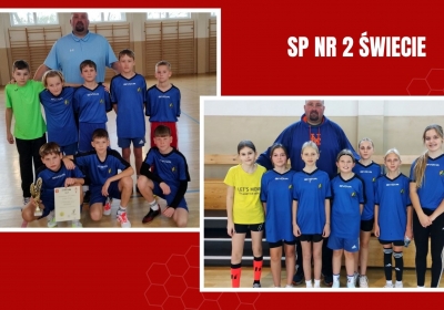 Igrzyska Dzieci. Podwójny triumf SP nr 2 Świecie w piłce halowej