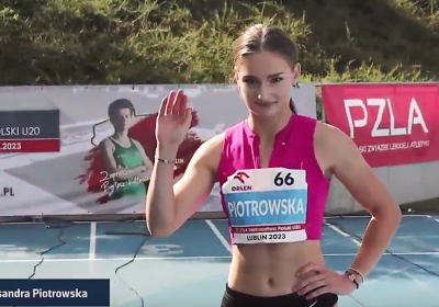 Aleksandra Piotrowska mistrzynią Polski juniorek w biegu na 100 m