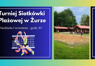 Turniej siatkówki plażowej w Żurze