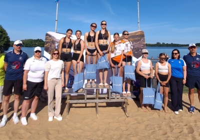 Młodziczki Jokera Świecie zdobyły srebro na plaży