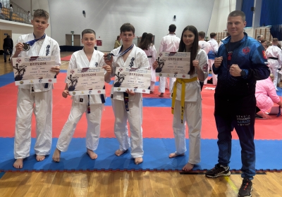 Remigiusz Woliński i Stanisław Rusin na podium w Międzyzdrojach