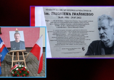 Tablica pamięci Zbigniewa Iwańskiego zawisła na budynku KS „Wda” [ZDJĘCIA]