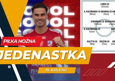 Michał Kalitta po raz trzeci w „jedenastce kolejki” Betclic 3. Liga
