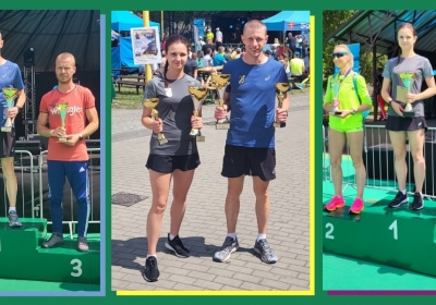 Dawid i Natalia Klaybor najszybsi w Unisławskiej Dziesiątce i nie tylko