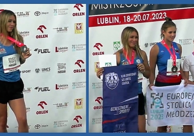 Natalia Jasińska wicemistrzynią Polski juniorek w rzucie oszczepem