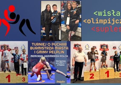 Nasi młodzi zapaśnicy rządzili w Pelplinie. Zdobyli 17 medali