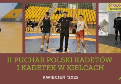 Srebro Gosi Bonny, brąz Jakuba Kiełpińskiego w II Pucharze Polski