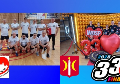 Świecie kontra Chełmno, czyli siatkarskie granie dla WOŚP [ZDJĘCIA]