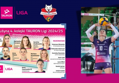 Katarzyna Wenerska po raz drugi w „drużynie kolejki” Tauron Ligi