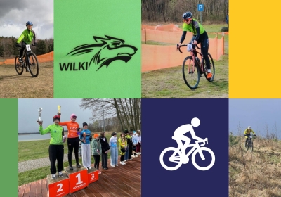 Ścigali się z Wilkami na Borcach w Jeżewie