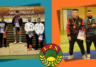 Mistrzostwa KZ LZS. Złoty medal Szymona Wróbla, brąz Jakuba Kiełpińskiego