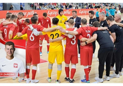 Oliver Zaręba zadebiutował w reprezentacji Polski w futsalu