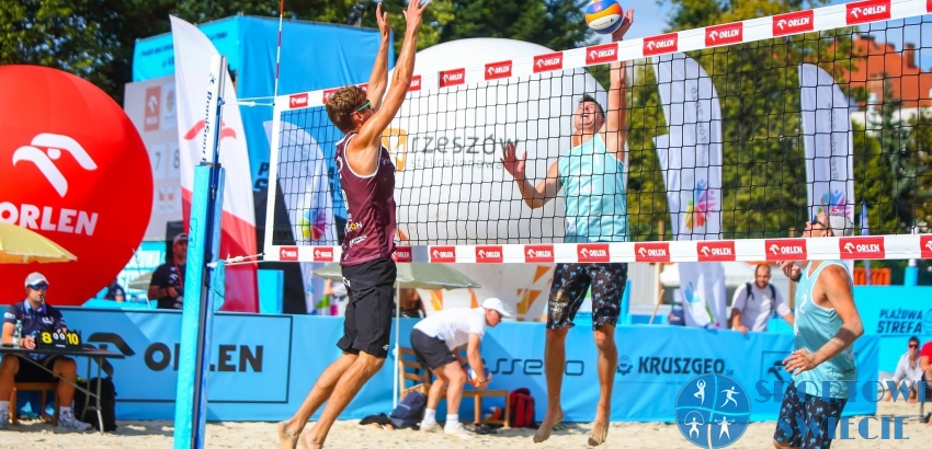 Tomasz Wołoszuk zagrał w Orlen Beach Volley Tour Rzeszów