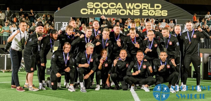 MŚ Socca ‘2026. Olaf Wójtowicz z kolegami sięgnęli po brąz