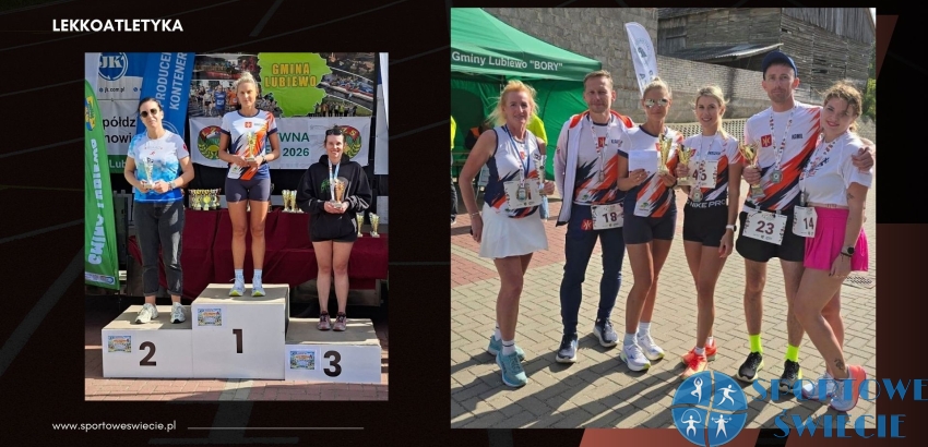 Nasi też pobiegli w ekologicznym biegu na 10 km w Lubiewie