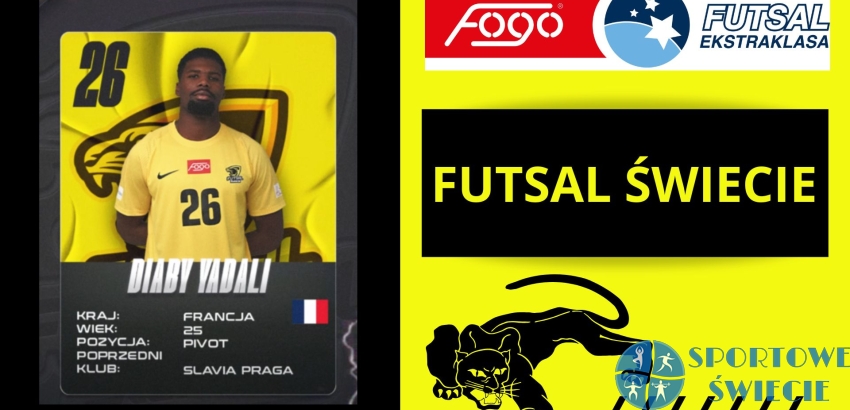 Francuz Diaby Yadali nowym pivotem Futsalu Świecie