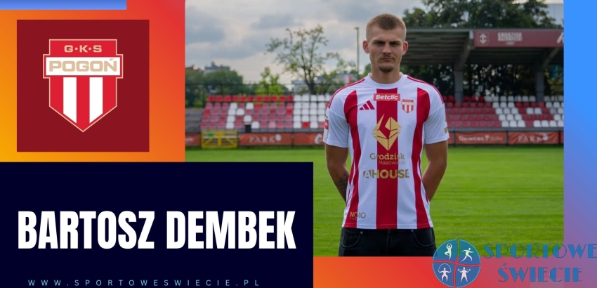 Bartosz Dembek nadal pogra w Betclic 1. Liga