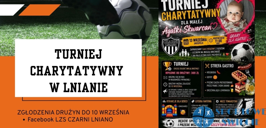 Turniej charytatywny dla małej Agatki Skwarcan
