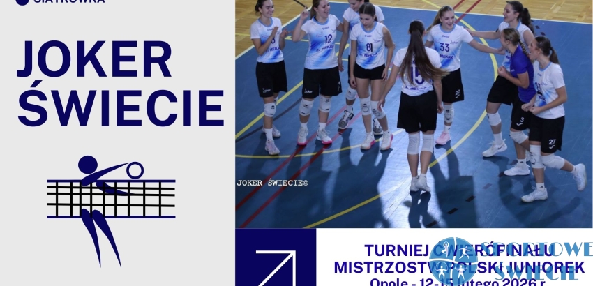 Jokerki zaczynają dziś ćwierćfinał Mistrzostw Polski Juniorek