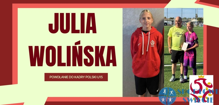 Julia Wolińska powołana na zgrupowanie reprezentacji Polski U15